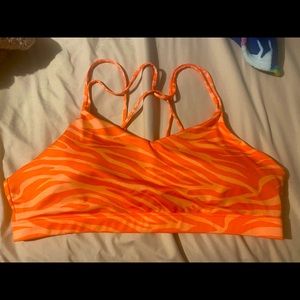 XXL Pink/Orange Sports Bra